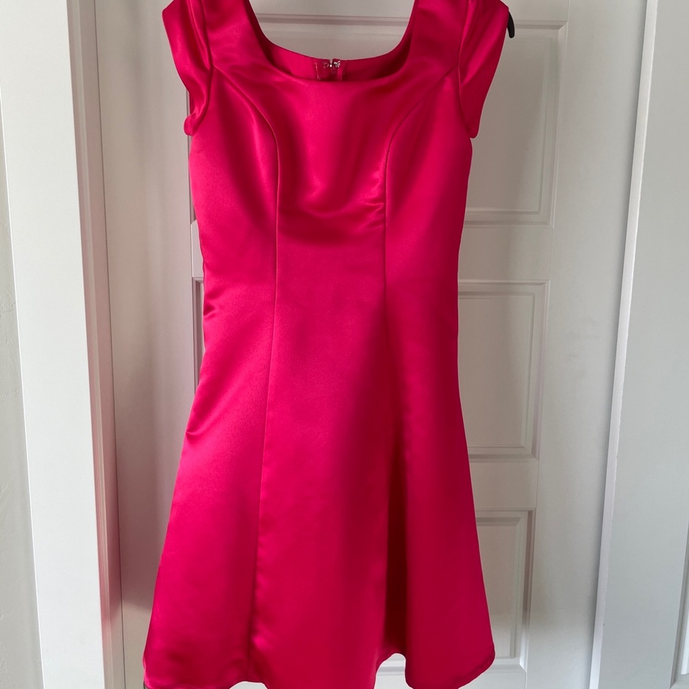 Fushia Pink Cocktail/Evening dress